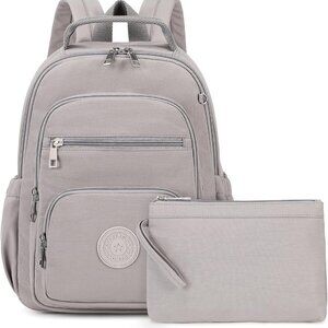 Small Women's Backpack Nylon 2PCS Compact Lightweight Travel Purse